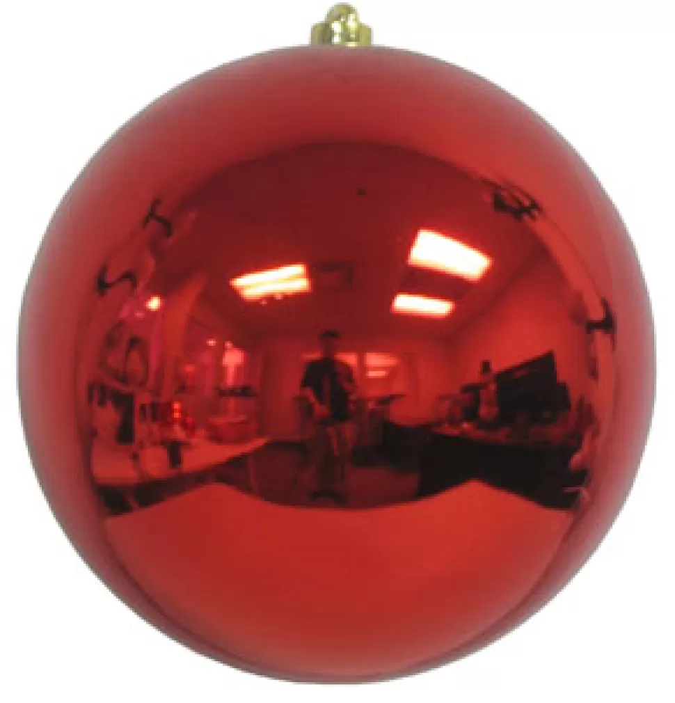 Christmas Forever BALL 250MM/10″ SHINY RED