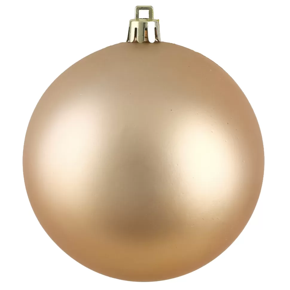 Christmas Forever BALL 90MM MATT ROSE GOLD