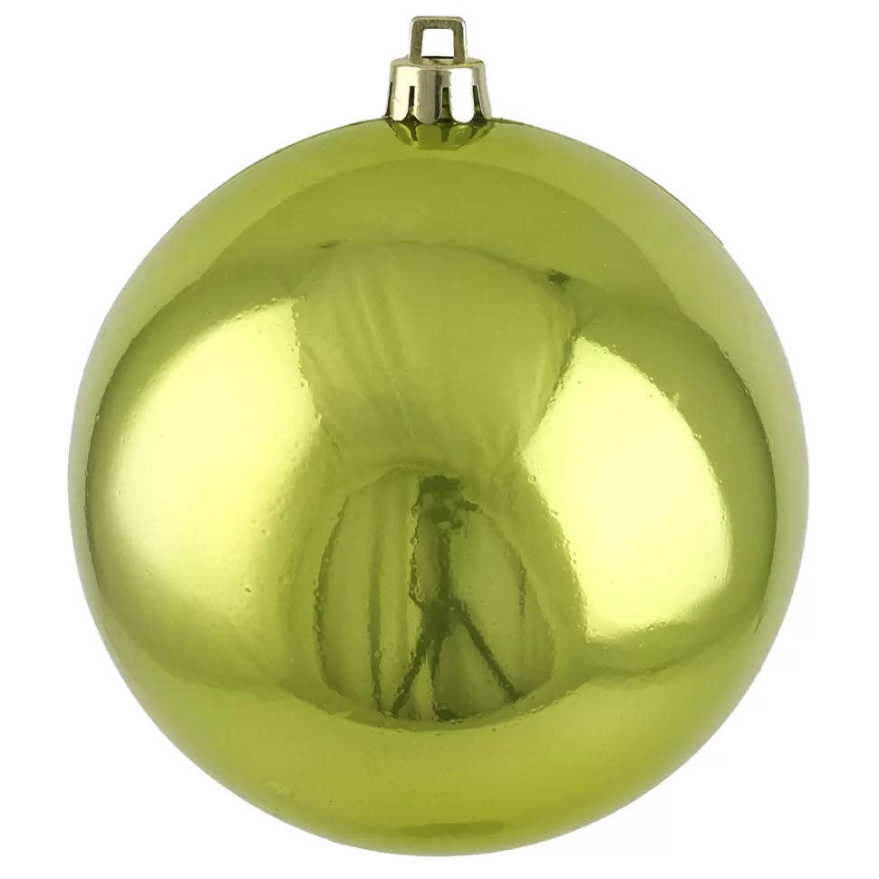 Christmas Forever BALL 90MM PEARL APPLE GREEN
