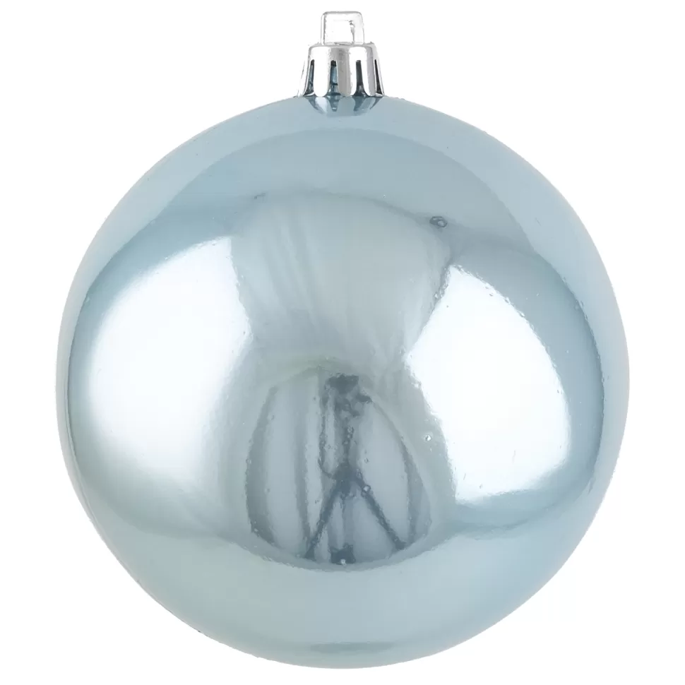 Christmas Forever BALL 90MM PEARL LIGHT BLUE