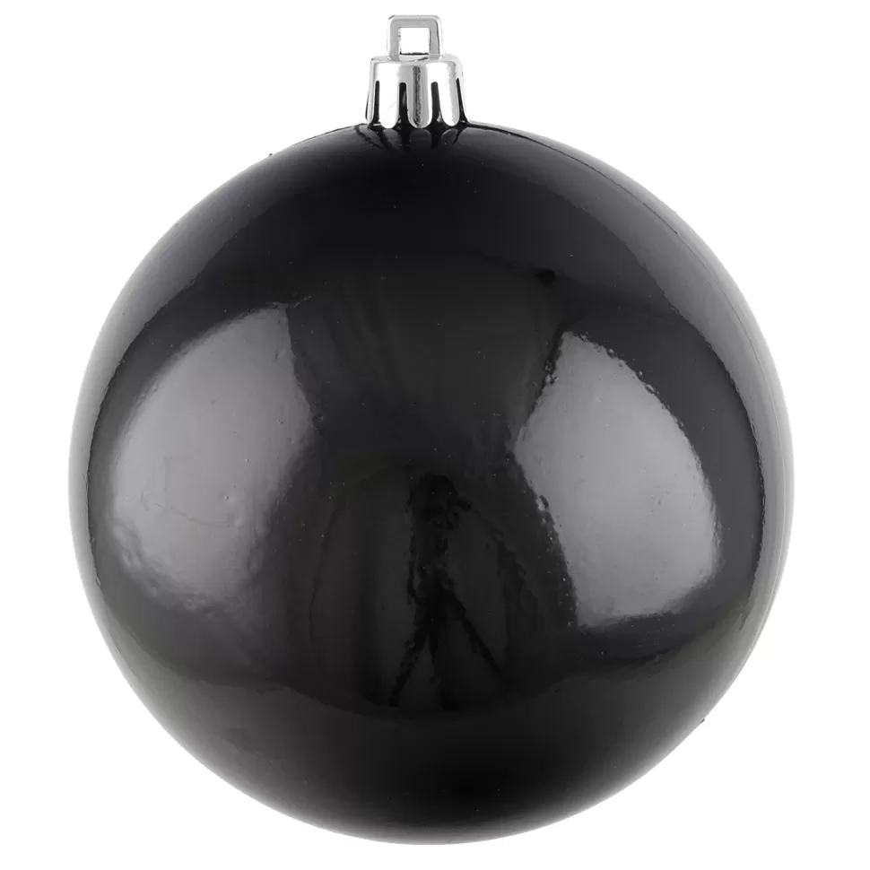 Christmas Forever BALL 90MM SHINY BLACK