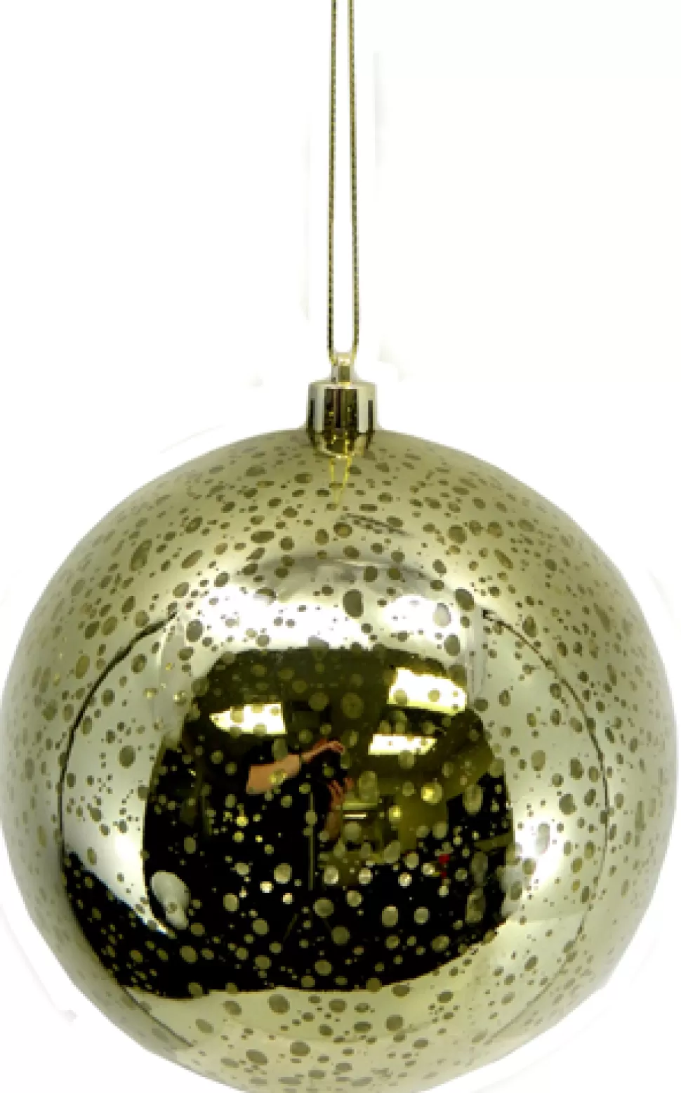 Christmas Forever BALL MERCURY FINISH 120MM CHAMPAGNE
