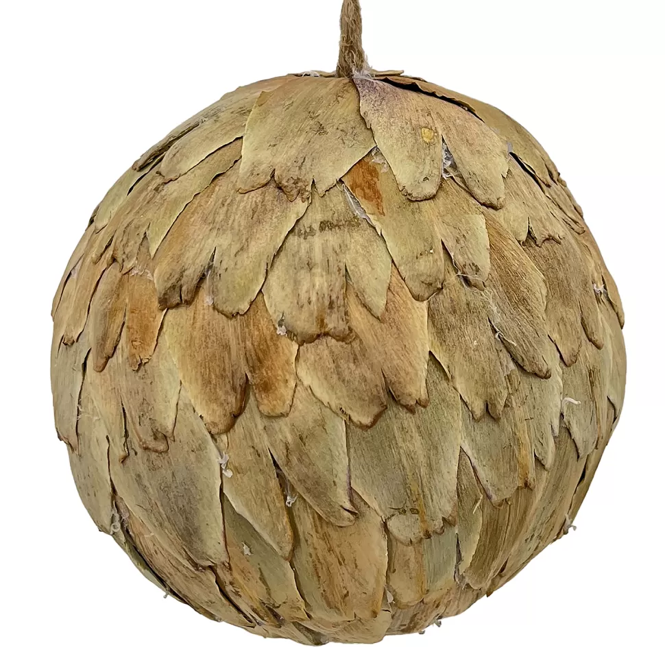 Christmas Forever BALL NATURAL LEAF 4.5″