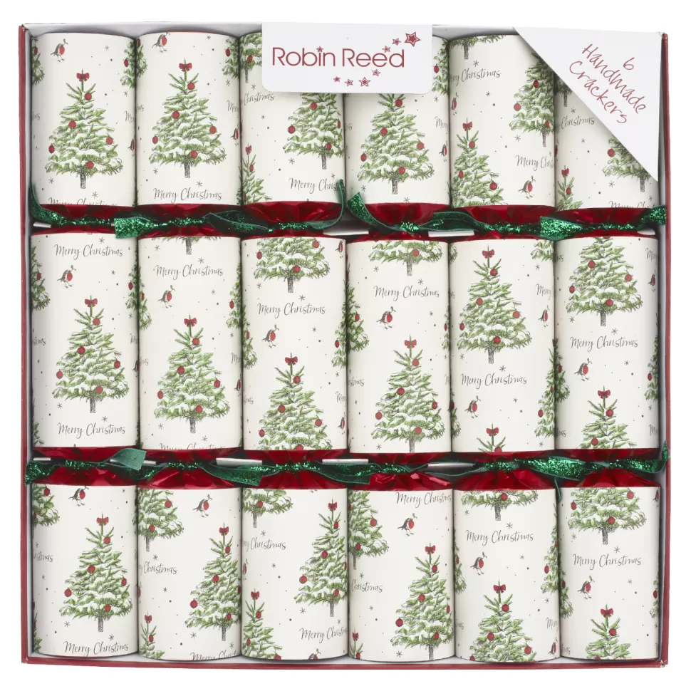 Christmas Forever CHRISTMAS CRACKER PREMIUM 6PCX12″ CHRISTMAS TREE W/ PICCADILLY GIFT INSIDE