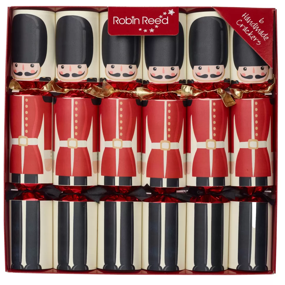 Christmas Forever CHRISTMAS CRACKER PREMIUM 6PCx12″ LONDON GUARDS WITH PICCADILLY GIFT INSIDE