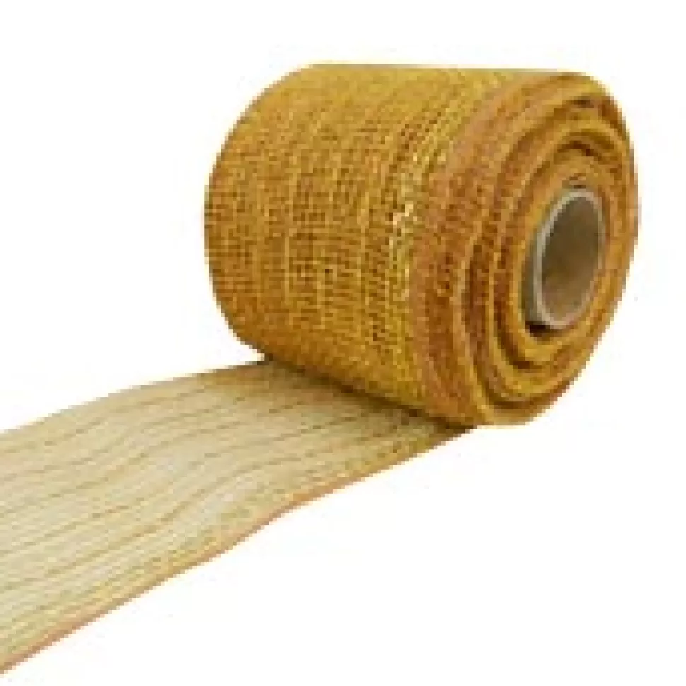 Christmas Forever DECOR MESH 06″ X 20 YDS GOLD G/SPARKLE