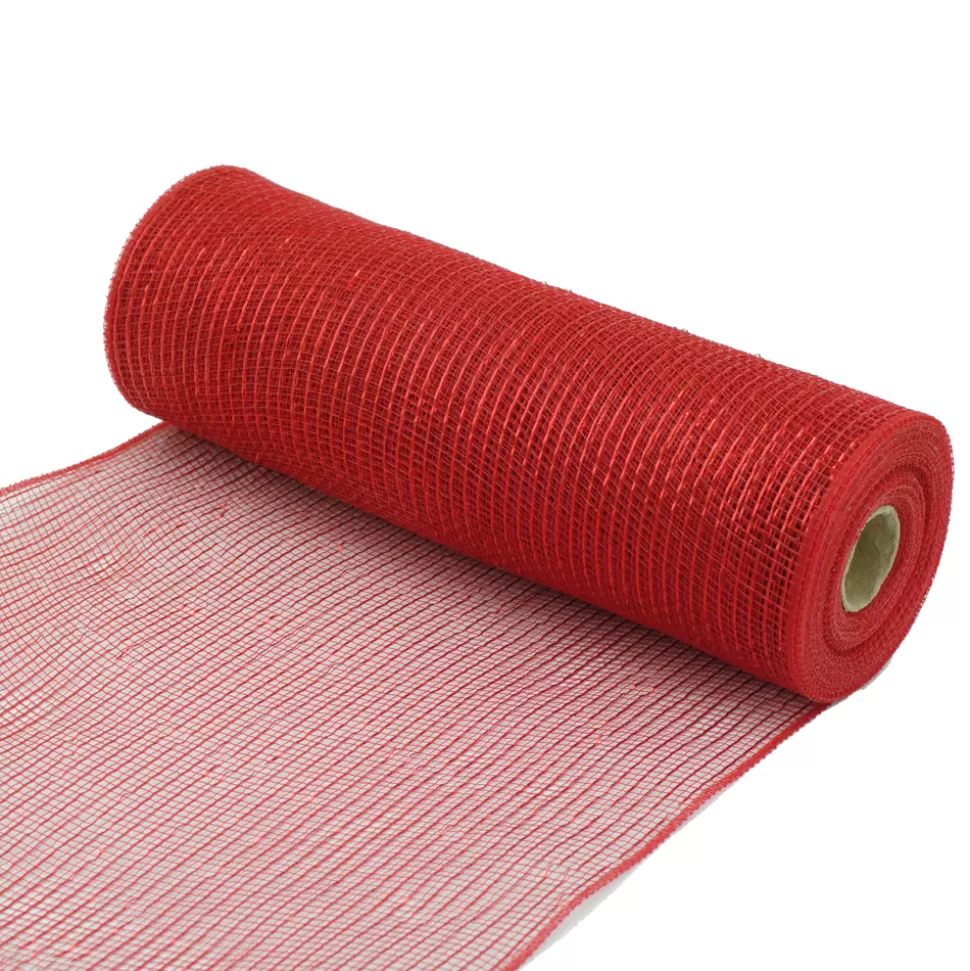 Christmas Forever DECOR MESH 10.5″x10 YDS SP RED SPARKLE