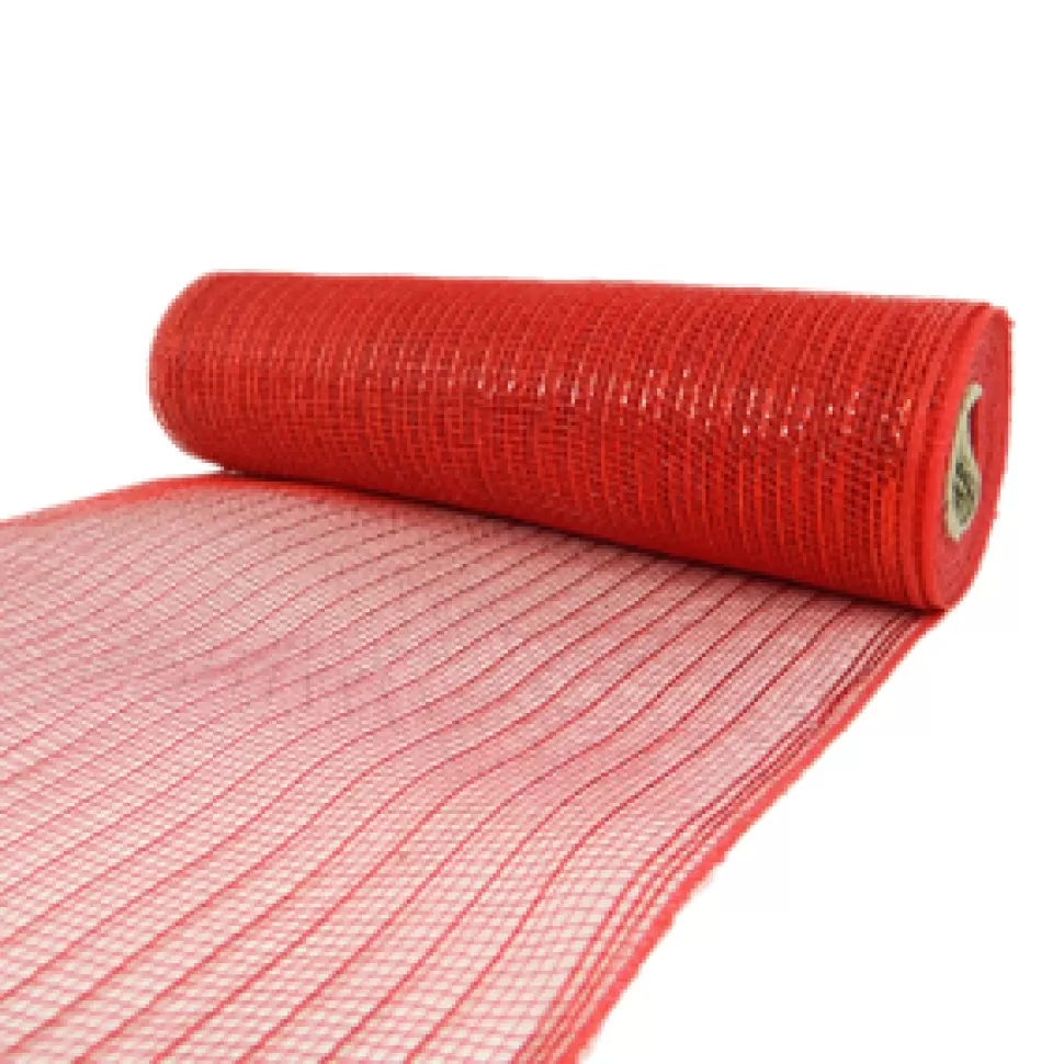 Christmas Forever DECOR MESH 10.5″x10 YDS SP RED SPARKLE