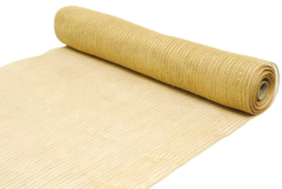 Christmas Forever DECOR MESH 21″ X 10 YDS GOLD W/ JUTE