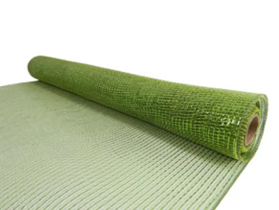 Christmas Forever DECOR MESH 21″ X 10 YDS GREEN/ KHAKI FULL GLITTER