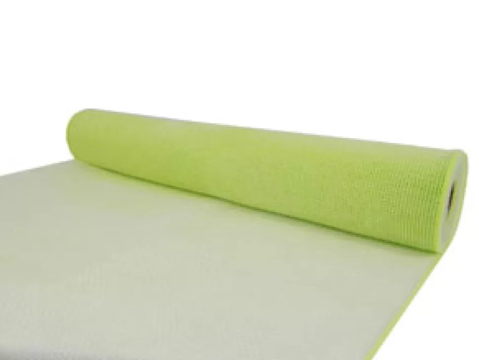 Christmas Forever DECOR MESH 21″ X 10 YDS GREEN (LIME)/ CLEAR SHIMMER