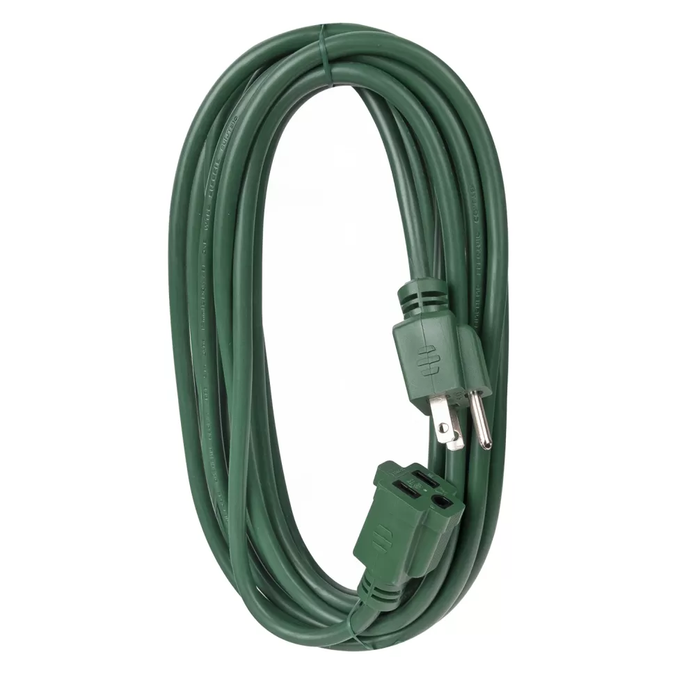 Christmas Forever EXT. CORD O/D 16/3 1-OUTLET 5M GREEN