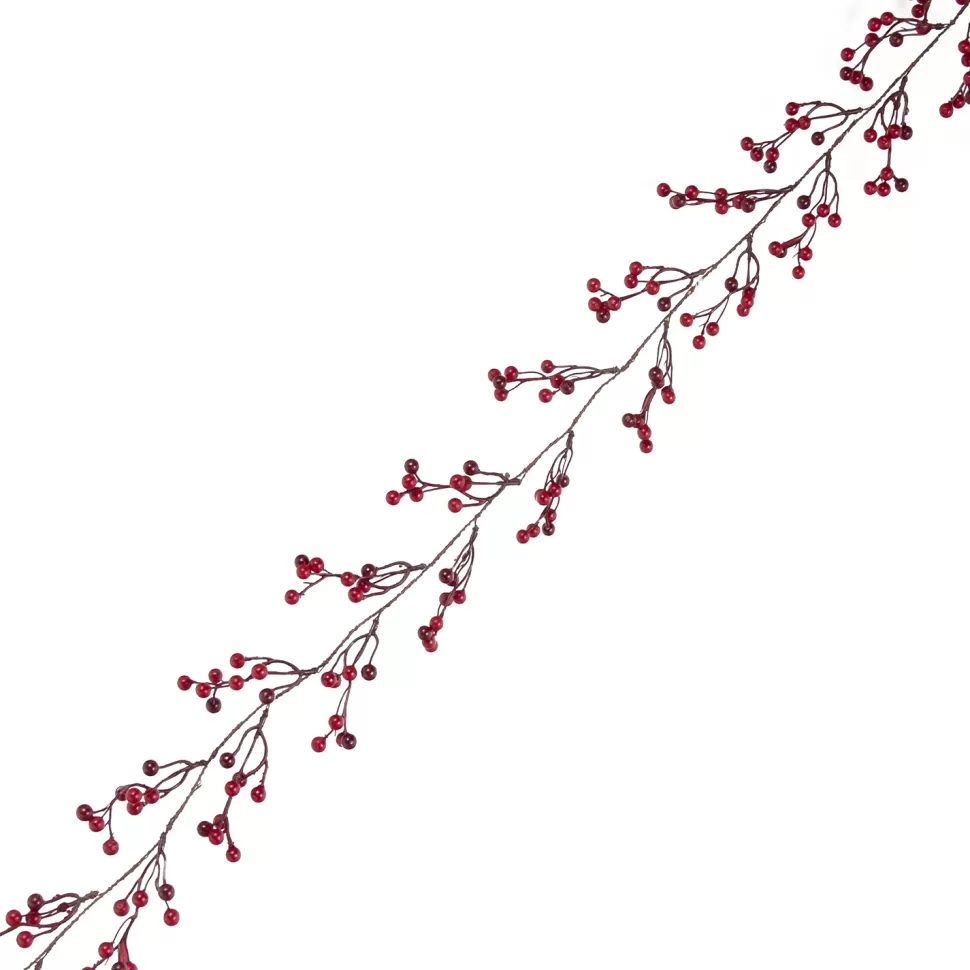 Christmas Forever GARLAND BERRY 60″ RED COUNTRY BERRY