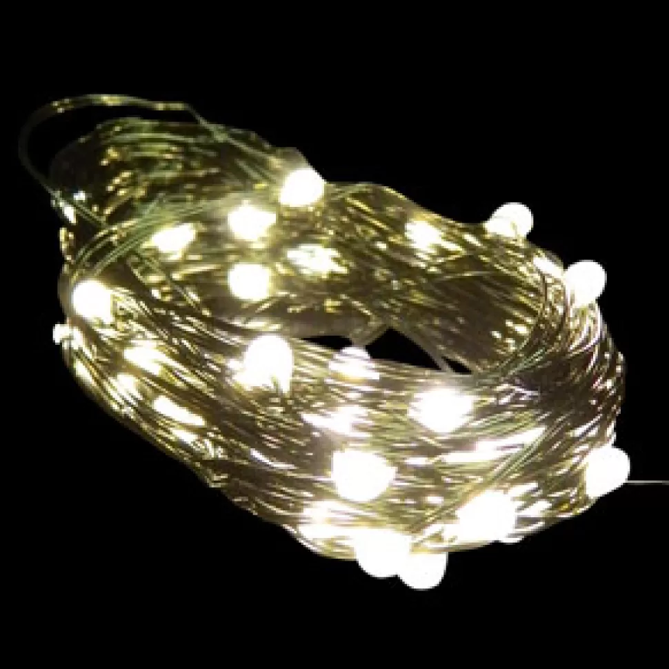 Christmas Forever LIGHT LED I/D MICRO DOT 50L B/O WARM WHITE W/TIMER