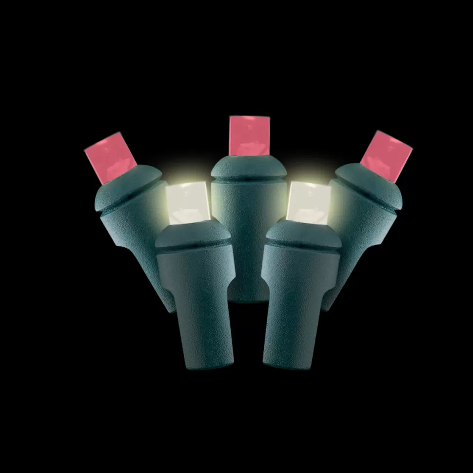 Christmas Forever LIGHT LED O/D CONICAL 70L RED & WARM WHITE ALTERNATING