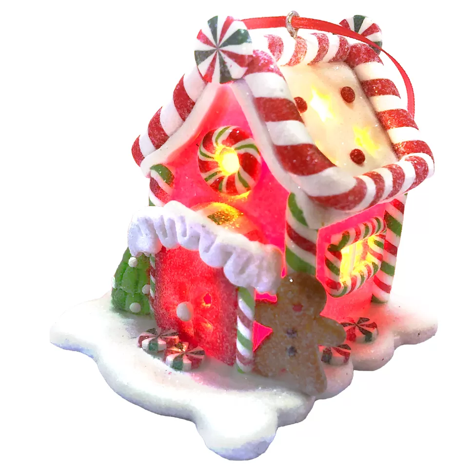 Christmas Forever ORN GINGERBREAD HOUSE 3″ CLAY DOUGH