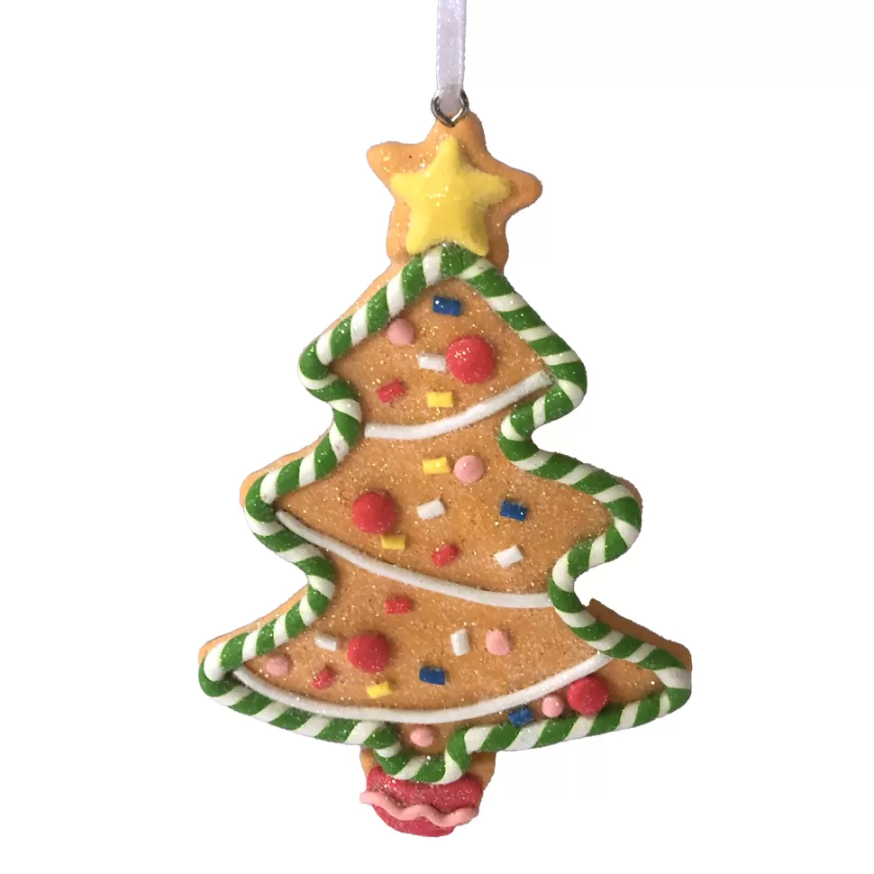 Christmas Forever ORN GINGERBREAD TREE 4.6″ CLAY DOUGH