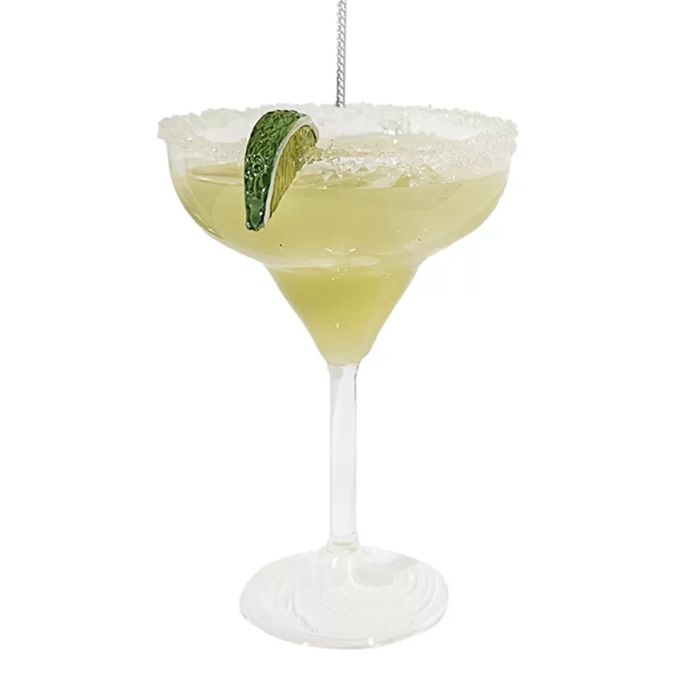 Christmas Forever ORN GLASS MARTINI 4″ LIME