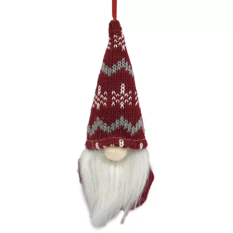 Christmas Forever ORN PLUSH GNOME 6″ W/ RED/ WHITE HAT