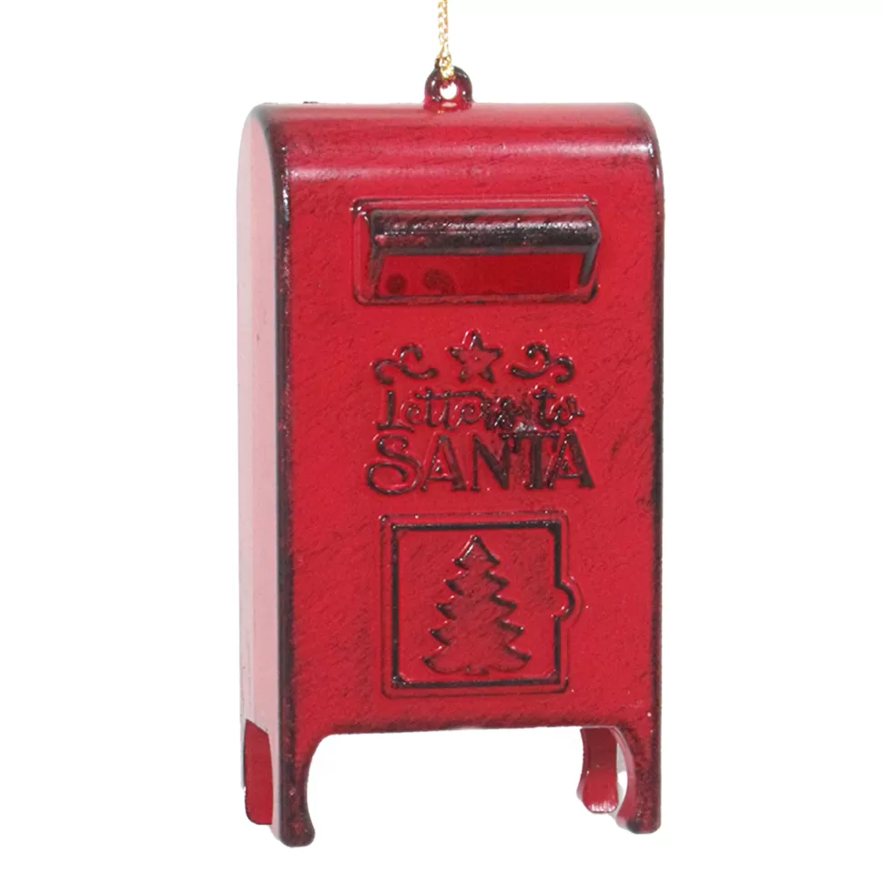 Christmas Forever ORN RED MAIL BOX 4.25″ ANTIQUE FIN.