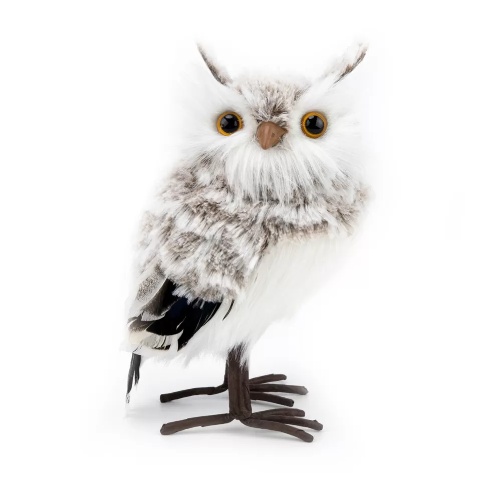 Christmas Forever OWL BROWN/WHITE 7″W/ POINTED EARS