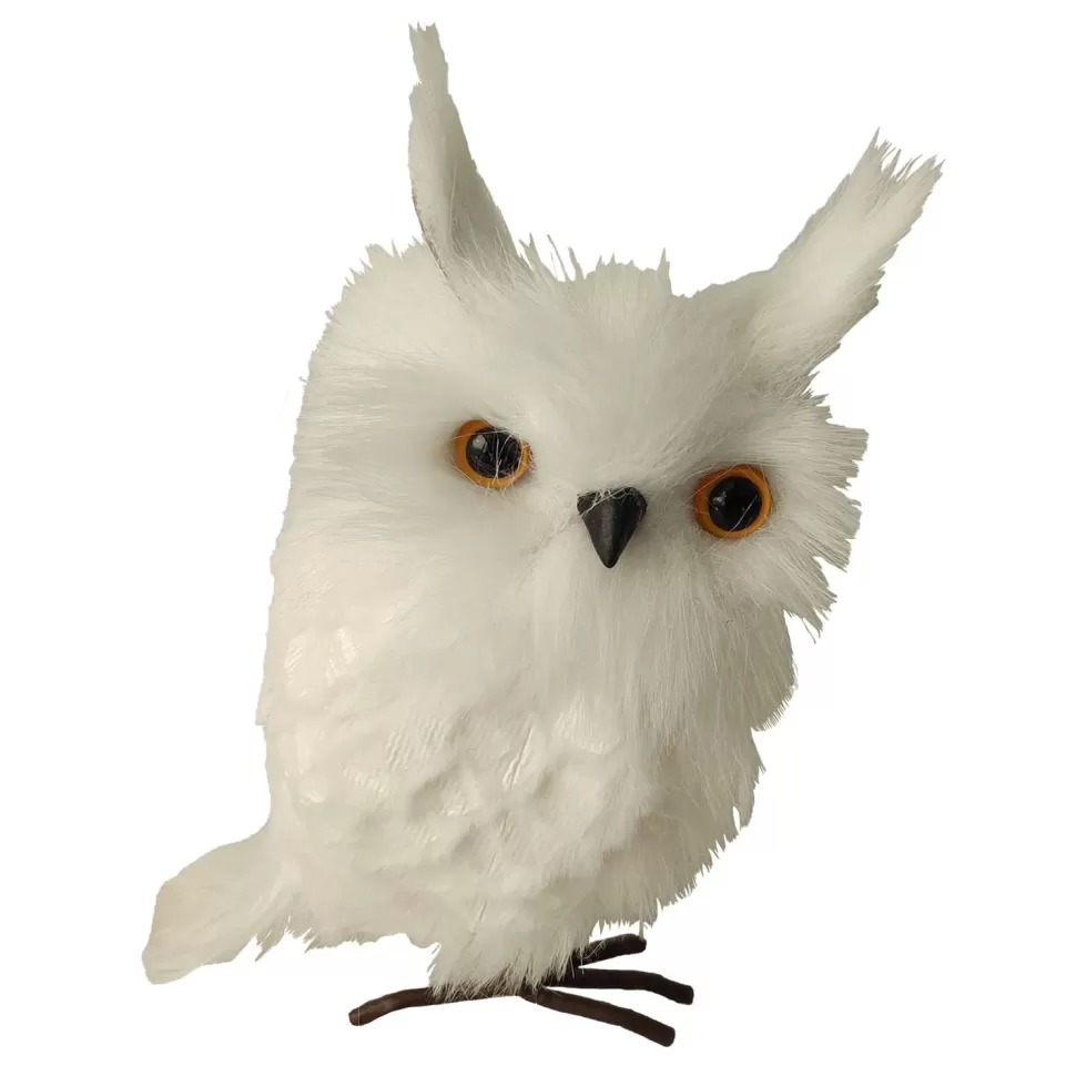 Christmas Forever OWL WHITE 7″ FUR