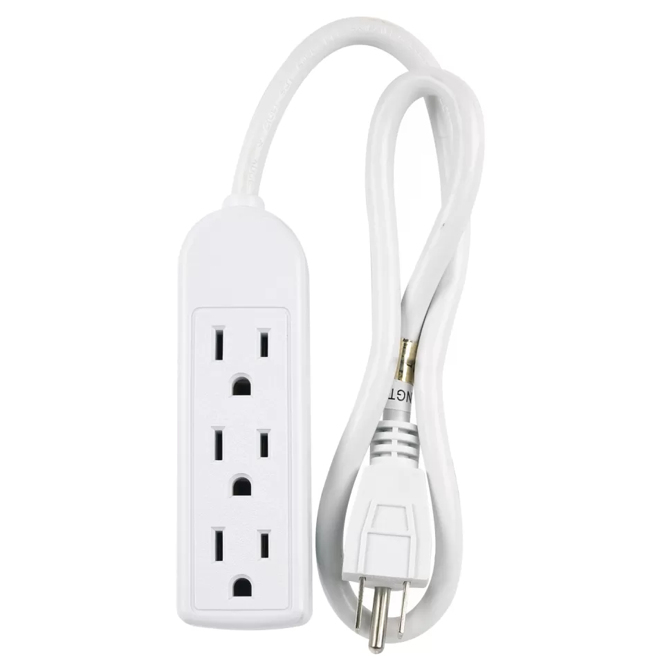 Christmas Forever POWER BAR 3 OUTLET 125V/1625W/13A 2FT CORD