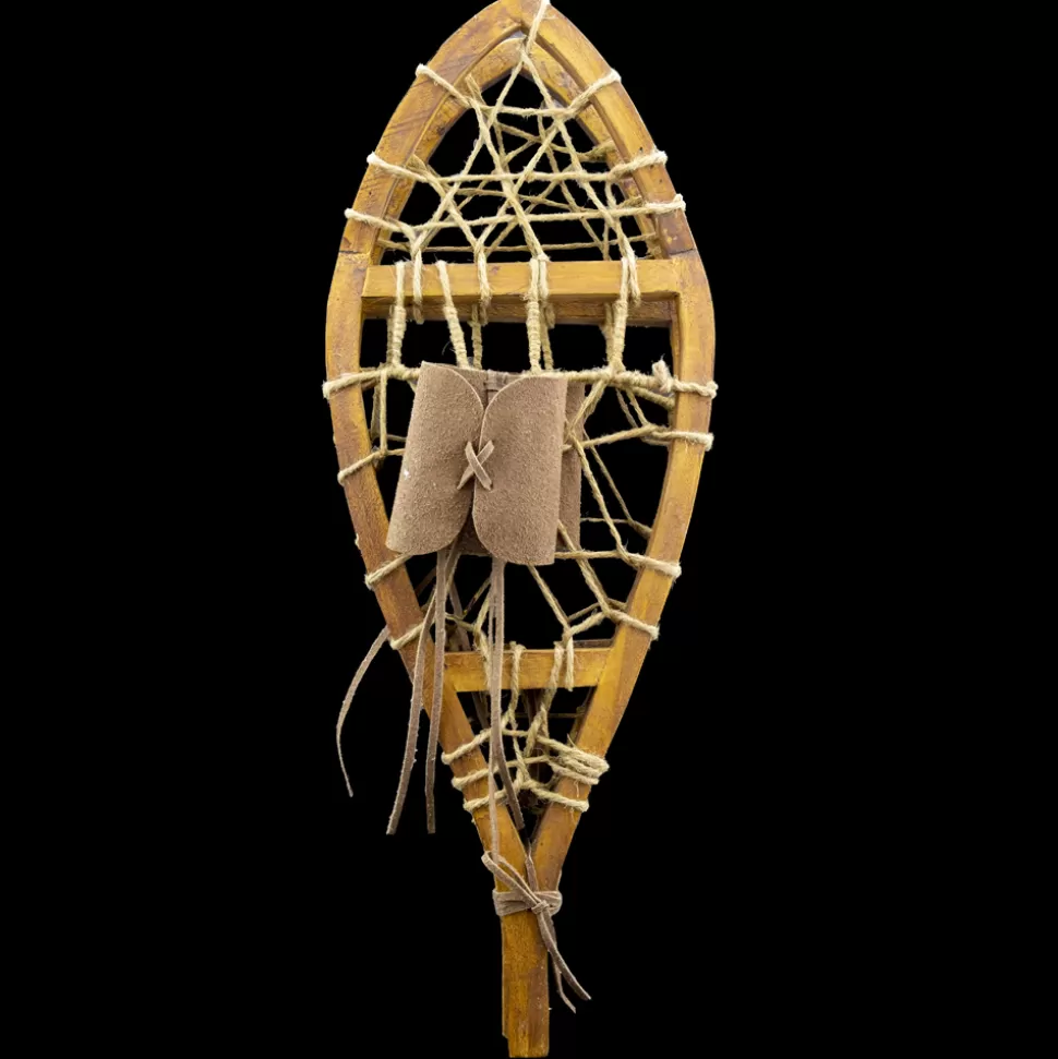 Christmas Forever SNOWSHOE 18.5″ NATURAL WOOD