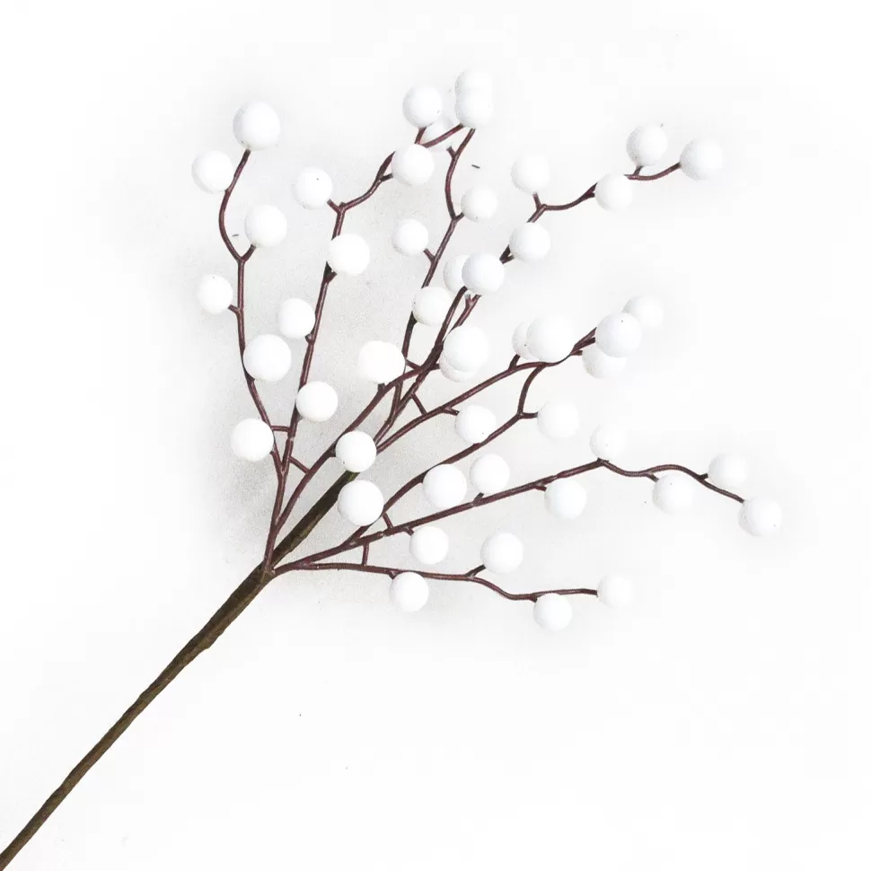 Christmas Forever SPRAY BERRY 16″ WHITE