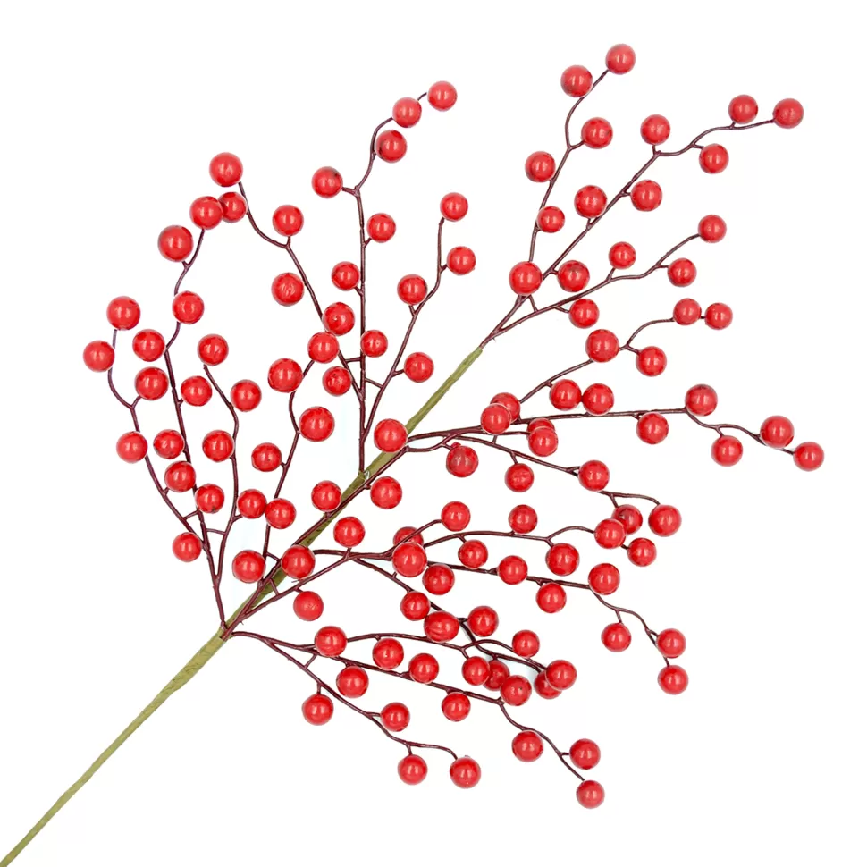 Christmas Forever SPRAY BERRY 24″ RED