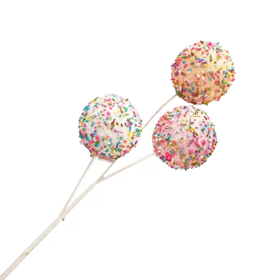 Christmas Forever SPRAY CANDY 15.5″ BALLS MULTI COLOR SPRINKLES