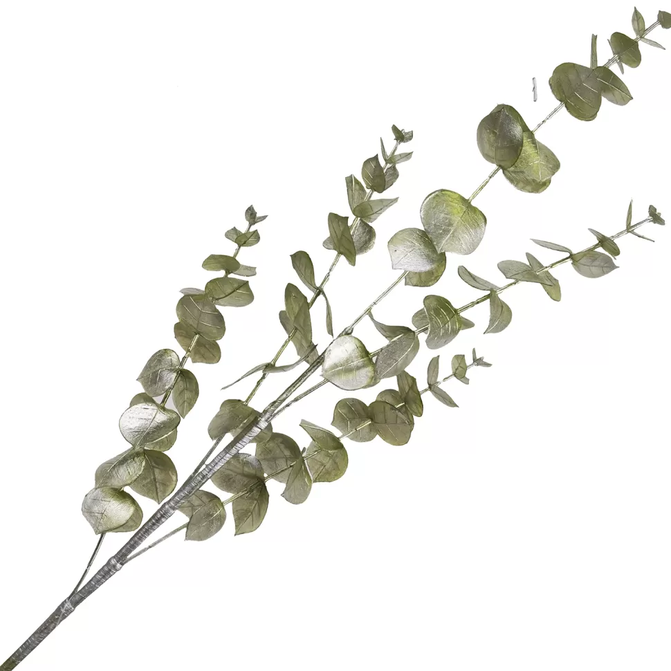 Christmas Forever SPRAY EUCALYPTUS 25″ SLATE GREEN METALLIC