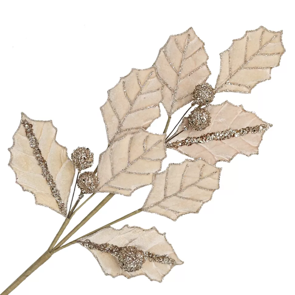 Christmas Forever SPRAY GRASS 36″ GOLD GLITTER