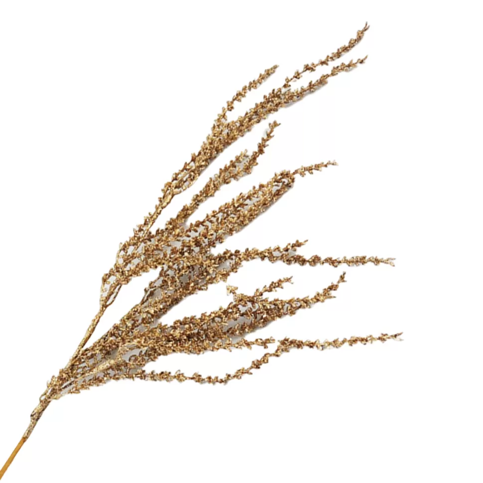 Christmas Forever SPRAY HANGING PINE 35.5″ CHAMPAGNE GLITTER