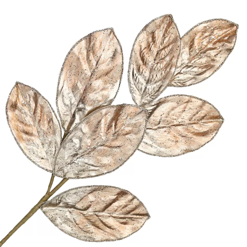 Christmas Forever SPRAY TWIGS 28″ ROSE GOLD GLITTER