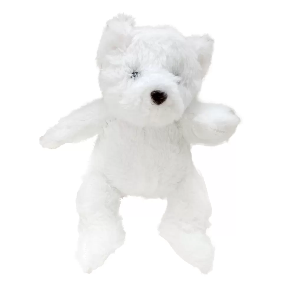 Christmas Forever TEDDY BEAR PLUSH 9.5″ WHITE