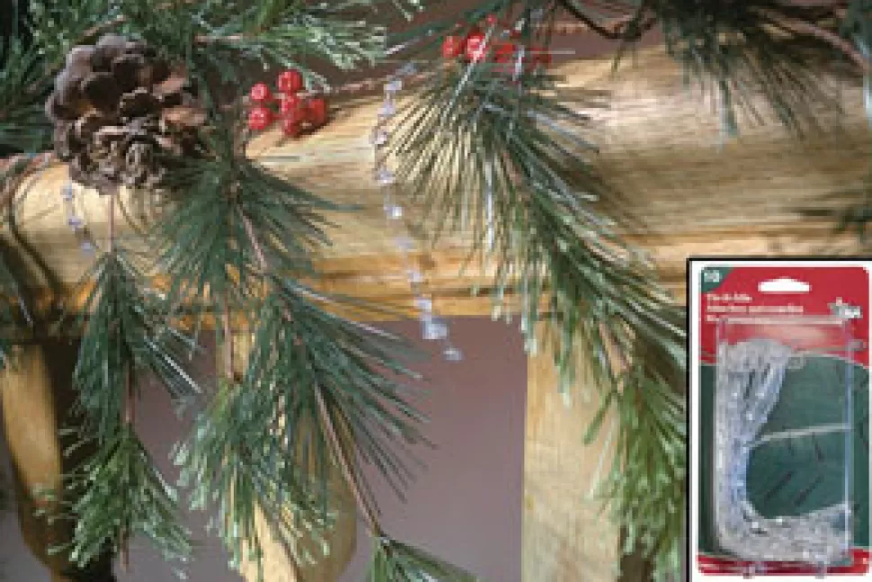 Christmas Forever TIE-IT-ALLS CLEAR 10/PACK