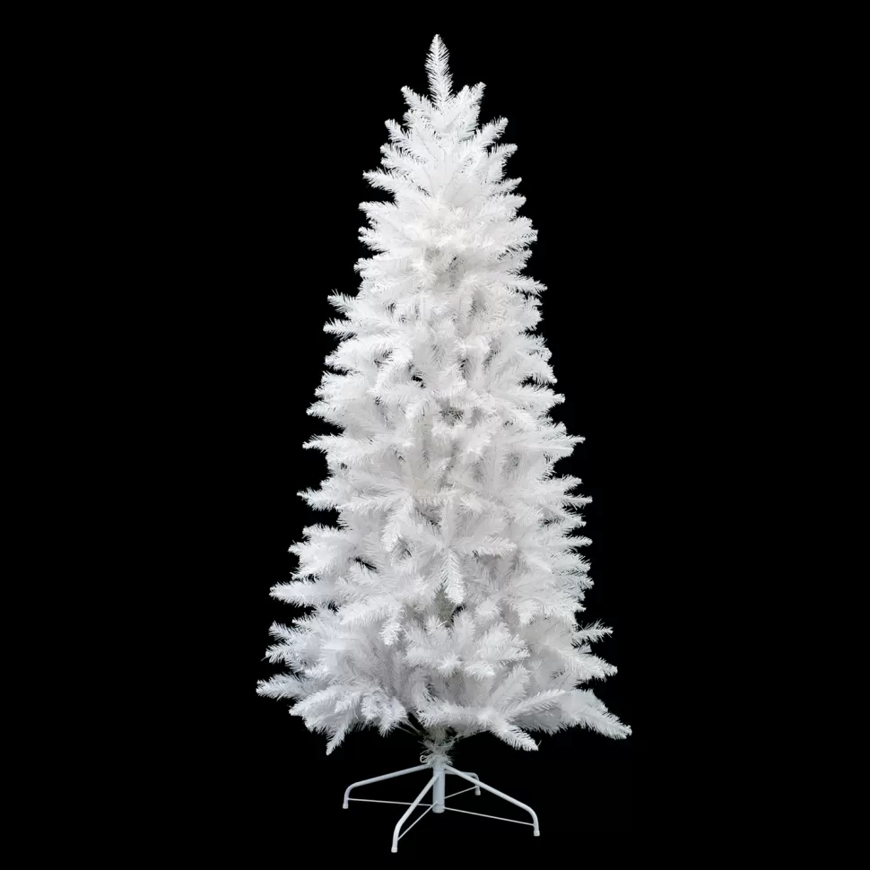 Christmas Forever TREE SLIM WHITE/CLEAR WINTER FROST 7’/720T