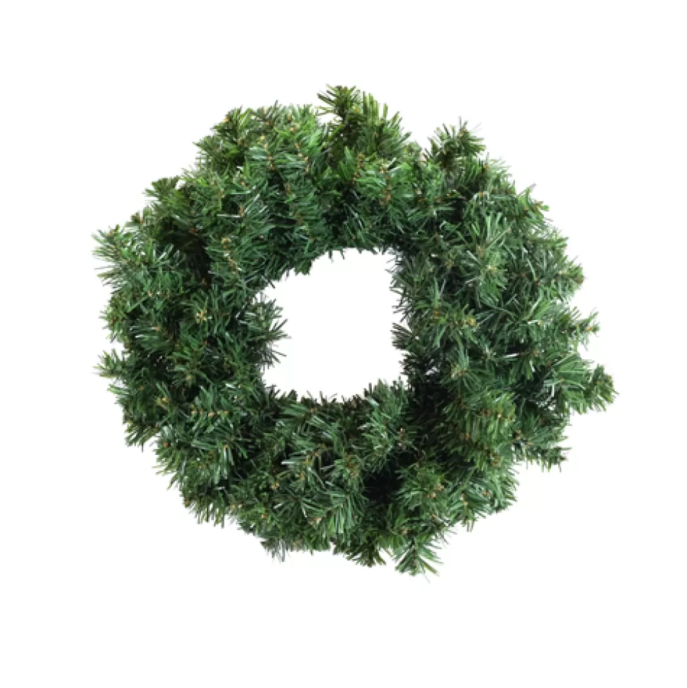 Christmas Forever WREATH NAT. CANADIAN PINE 18″ 140 TIPS